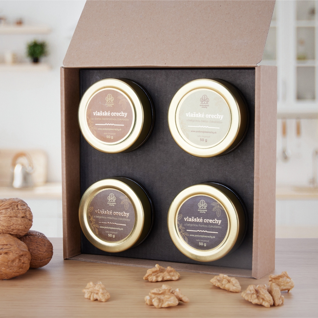 Degustačná sada – sladký štvorlístok, 4x50g